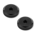 カメラ 1/4 ネジアダプター 三脚 アダプター 固定 ナット ロック メス inch 撮影アクセサリー 耐久性あり 金属製 留め スペーサー 補助ツール 1/4" 2個入り 機能性 コールドシュー 25.5mm(2)