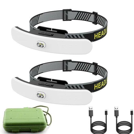 ヘッドライト 高輝度 LED ヘッドランプ 充電式 USB 小型… ヘッドライト 高輝度 LED ヘッドランプ 充電式 USB 小型…