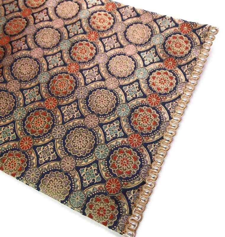 経机敷き 防火 防炎 仏壇 マット 打ち敷き 経机掛け 七宝