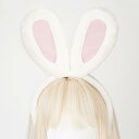 うさぎ カチューシャ うさぎ耳 うさ耳 うさみみ 獣耳 カチューシャ うさぎ ウサギ コスプレ ハロウイン 祭り 年賀状 撮影用小物