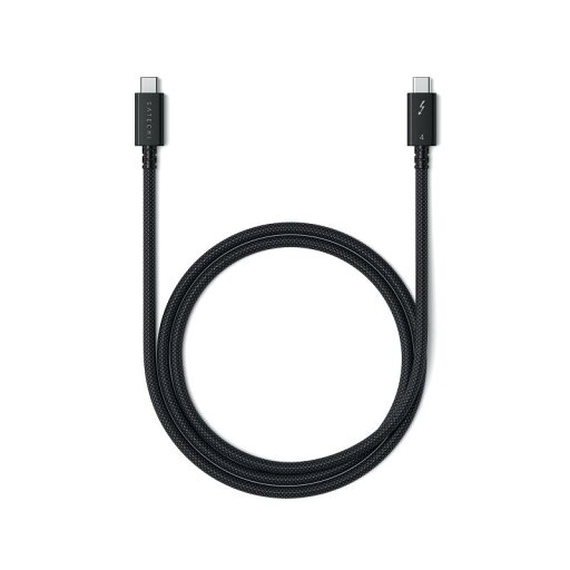 Satechi 認証 USB C Thunderbolt 4 ケーブル (1M) 8k/60Hz 映像出力, 40Gbps データ転送, 240W PD, PCIE (Thunderbolt 4/3, USB4, USB-C, MacBook Pro な Satechi 認証 USB C Thunderbolt 4 ケーブル (1M) 8k/60Hz 映像出力, 40Gbps データ転送, 240W PD, PCIE (Thunderbolt 4/3, USB4, USB-C, MacBook Pro な