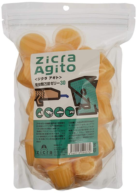 ジクラ (Zicra) 爬虫類万能ゼリー ペット用 30個入