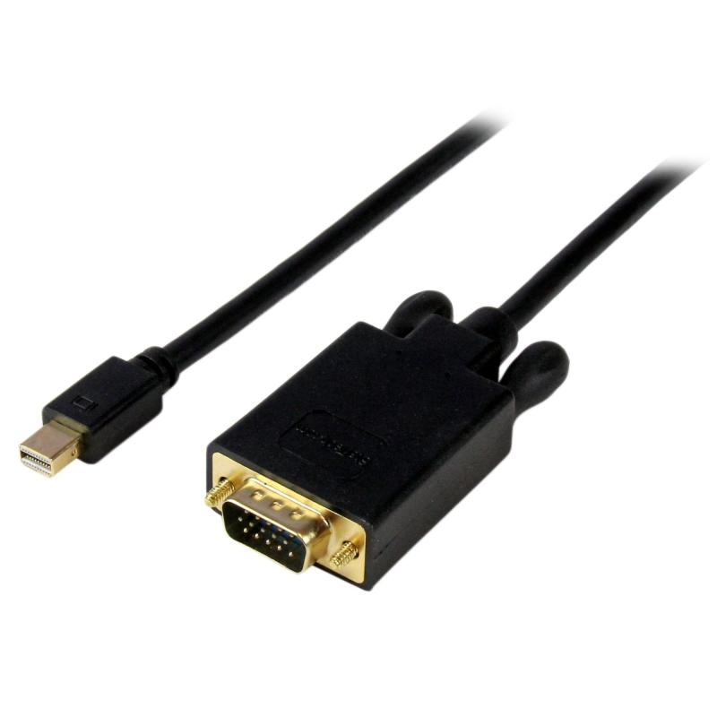 スターテック.com Mini DisplayPort - VGA 変換ケーブルアダプタ
