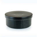 CtoC JAPAN Select 一人暮らし 食器 おひつ レンジ対応 1.5合 ブラック 900cc φ 17.3cm x 6.5cm 日本製