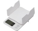 ドリテック デジタルスケール「パカットプラス」2kg ホワイト KS-727WT