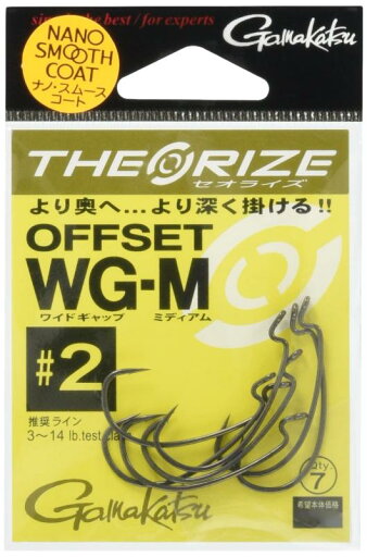がまかつ(Gamakatsu) バラ セオライズ オフセットWG-M (NSC) 各種 がまかつ(Gamakatsu) バラ セオライズ オフセットWG-M (NSC) 各種