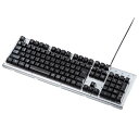 サンワサプライ バックライト機能付きキーボード USB-A メンブレン 109キー/日本語109A配列 SKB-WAR3(2)