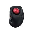 エレコム トラックボールマウス/人差指/8ボタン/有線/無線/Bluetooth/ブラック(2)