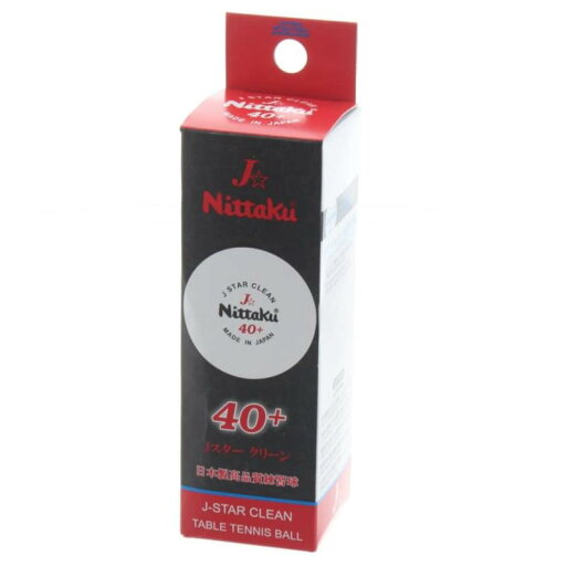 ニッタク(Nittaku) 卓球ボール Jスター クリーン 3個入 NB1760 (ホワイト/FF) ニッタク(Nittaku) 卓球ボール Jスター クリーン 3個入 NB1760 (ホワイト/FF)