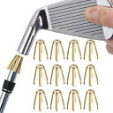 ゴルフシャフトアダプターシームリペア用品 12pcs/set 335 .350 .355 .370 シャフトに汎用 ブラス製ホーゼル内補強アダプター リシャフト用パーツ(4)