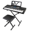ONETONE ワントーン 電子キーボード 61鍵盤 初心者セット ピッチベンド搭載 日本語表記 OTK-61S (譜面立て/電源アダプター/スタンド/椅子/ヘッドフォン付き)(2)