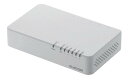 エレコム スイッチングハブ 5ポート 10/100Mbps マグネット付き 電源内蔵 EHC-F05PN-JW(2)