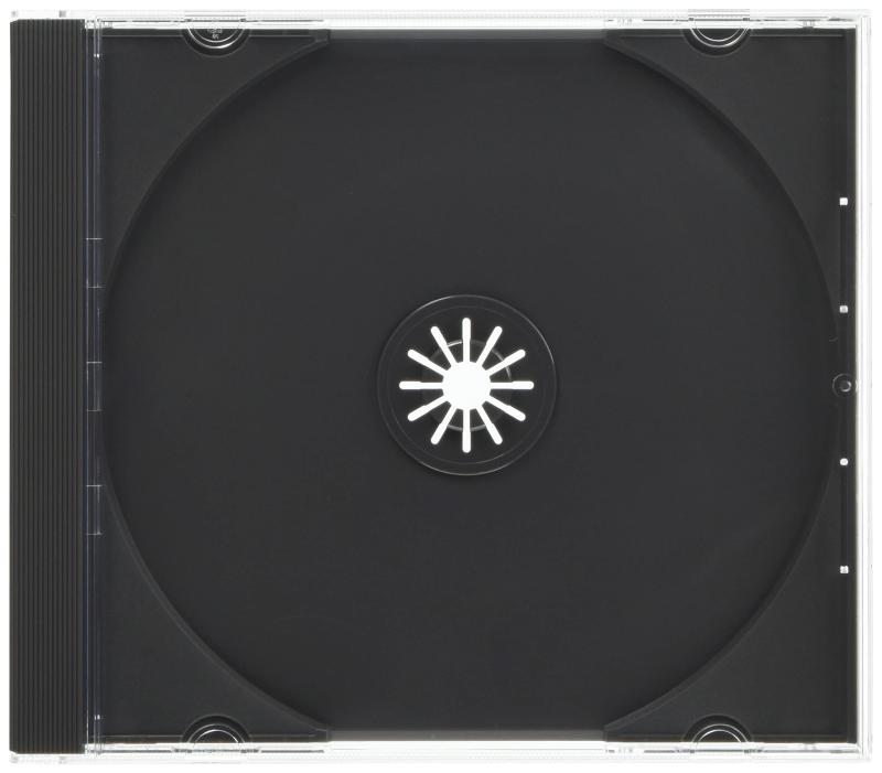 オーバルマルチメディア(OvalMultimedia) 日本製10mm厚ジュエルケース ブラック3個