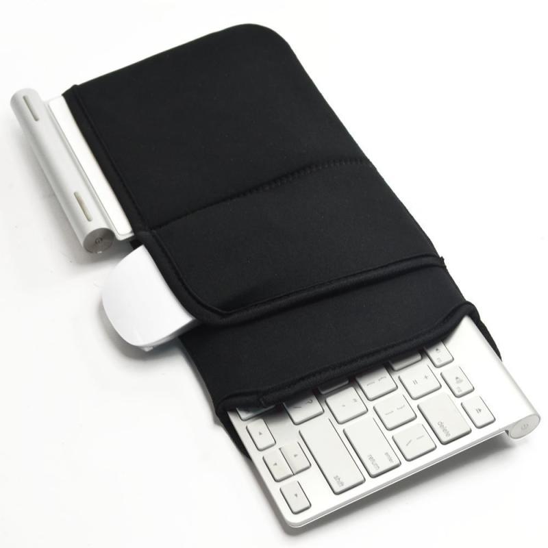 【 Ambertech 】 Bluetooth ワイヤレスキーボードケース カバー 持ち運びに便利 汎用型 アップル ワイヤレス Bluetooth キーボードMC184LL/B , MC184D/A , MC184D/B / Logicool Easy