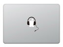 カインドストア MacBook Air/Pro 11 / 13インチ マックブック ステッカー シール ヘッドフォン ヘッドホン Headphone