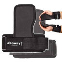 d power パワーグリップ PRO ウエイト トレーニンググリップ リストラップ 筋トレ グローブ 懸垂 握力補助 滑り止め加工 ケガ予防 男女兼用 左右 ...