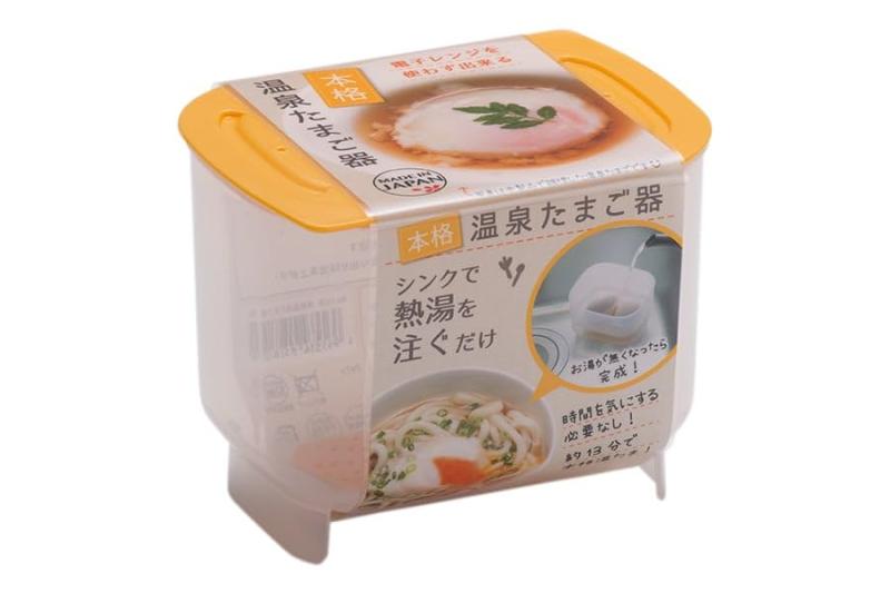 山田化学（株） 温泉たまご器 電子レンジを使わずできる シンクで熱湯を注ぐだけ 時間を気にする必要なし 約13分で本格温たまのサムネイル