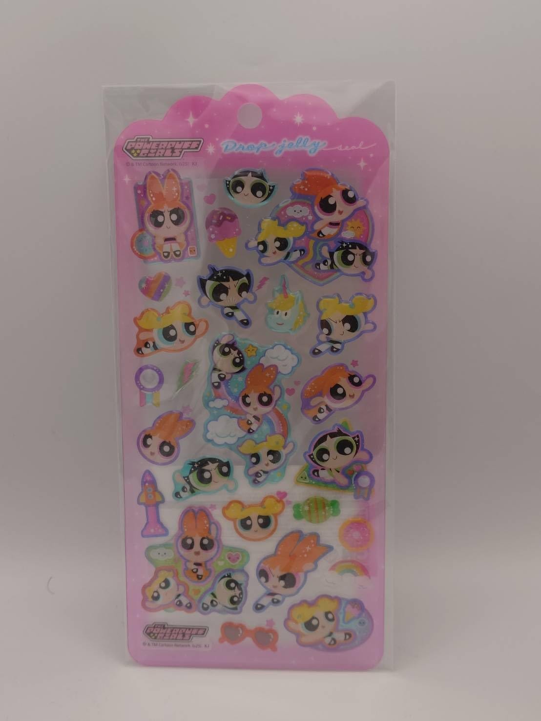 キャラクター ドロップジェリーシール パワーパフガールズ THE POWERPUFF GIRLS 貼...