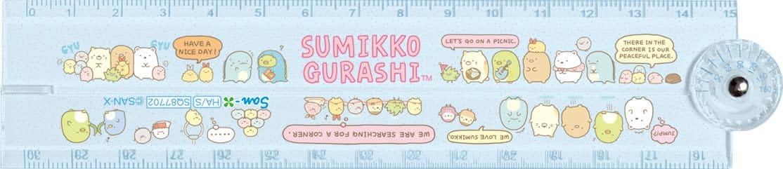 「すみっコぐらし」の折りたたみ定規こちらの商品の最低購入数は2です。