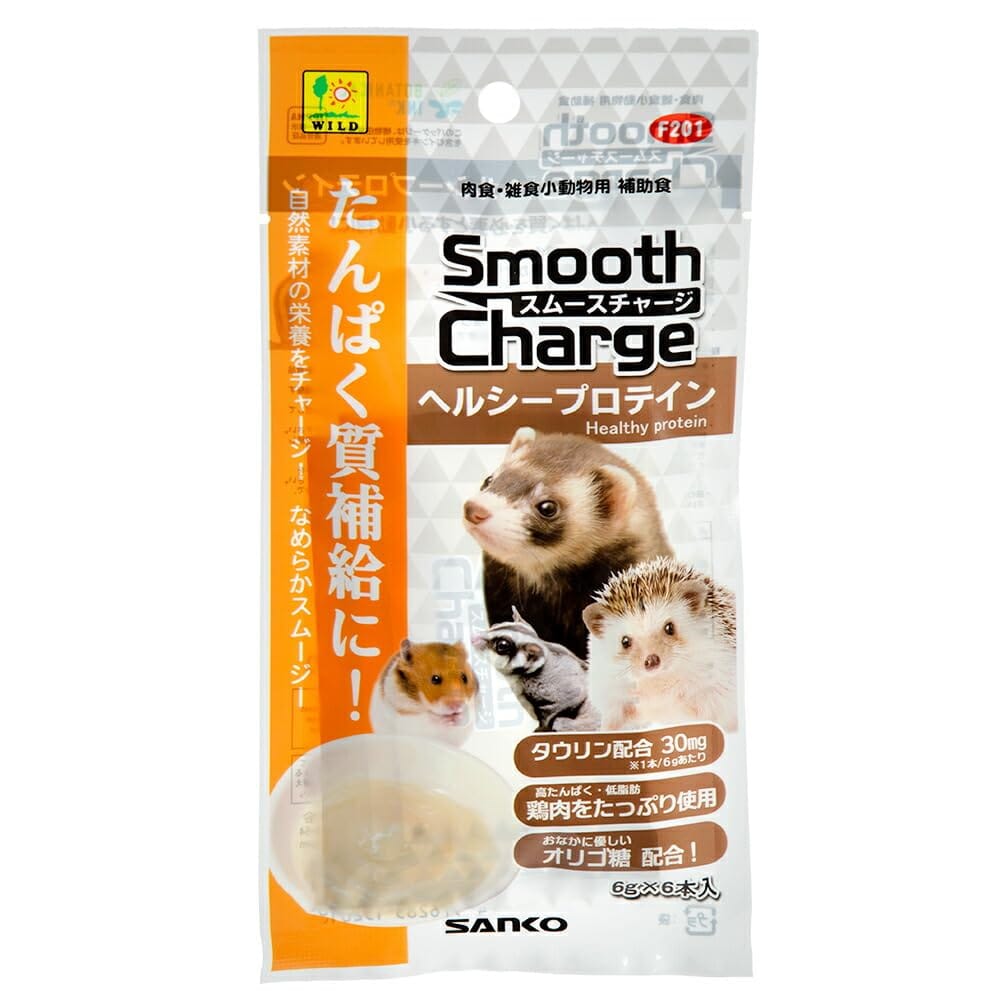 内容量：6g×6本パック ■原材料 鶏肉、ヨーグルト(殺菌)、たん白加水分解物、植物製油脂、ラクトスクロースシロップ(オリゴ糖)、増粘安定剤(加工澱粉・増粘多糖類)、タウリン ■成分 粗たんぱく質：3.0％以上 粗脂肪：1.0％以上 粗繊維：1.0％以下 粗灰分：1.0％以下 水分：95.0%以下 エネルギー：47kcal以上/100g ■原産国　日本