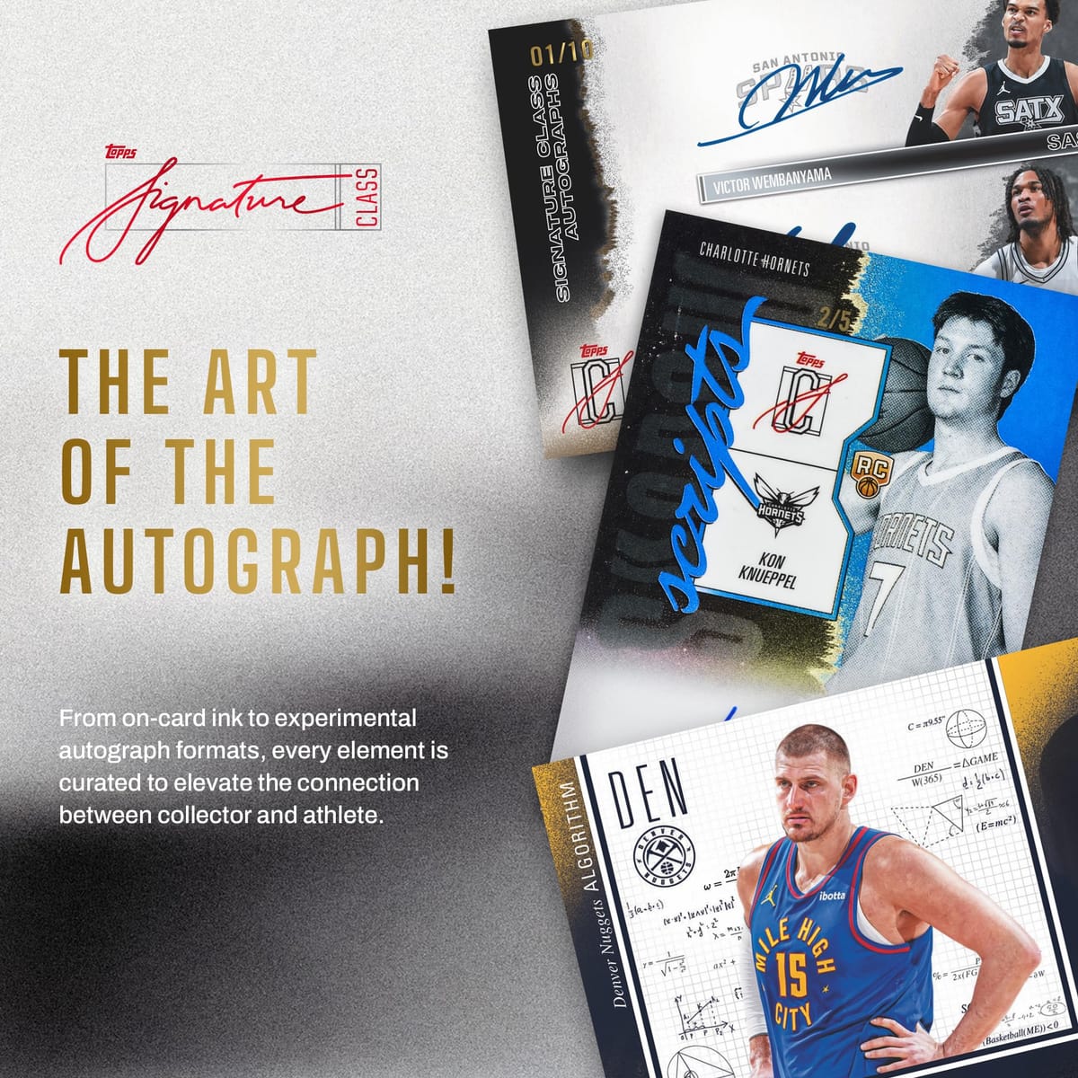 NBA 2025-26 Topps Signature Class Basketball Mega Box