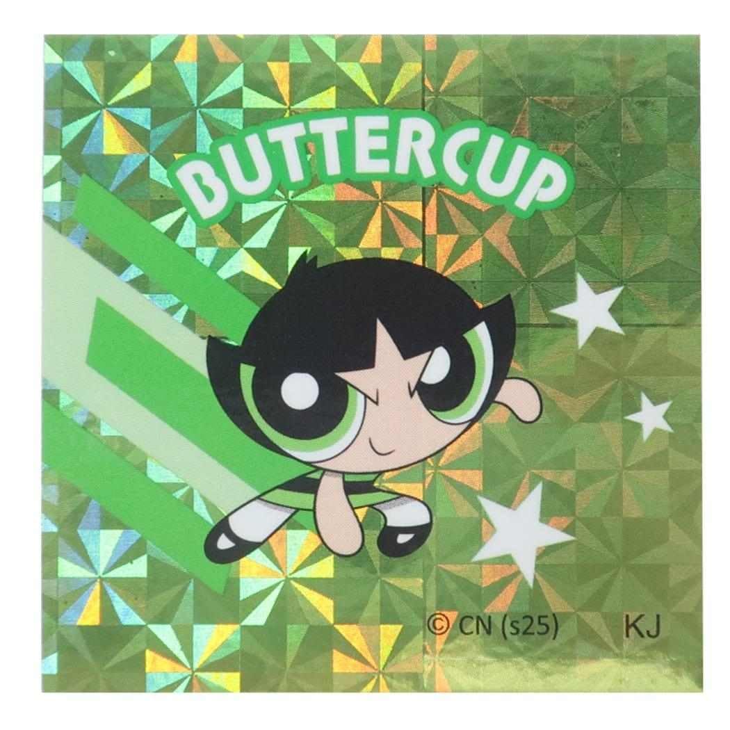 キラッキラでコレクションしたくなっちゃうミニデコステッカーデザイン/デコレーション/飾り/手帳/ステッカーおしゃれ シール デザイン 文具 文房具 新入学 新学期 スーパーパワーを持ったブロッサム バブルス バターカップの3人娘が大活躍する[POWER PUFF GIRLS]グッズにまたまた可愛いnewアイテム登場こちらはキラッキラの大人気シリーズ[コレキラステッカー]スマホデコにピッタリなサイズキラッキラでコレクションしたくなっちゃうほかにもいろいろステッカーあるのでお気に入りをコレクションしてください。サイズ：約45x45x1mm素材：メタリックホログラムシール紙