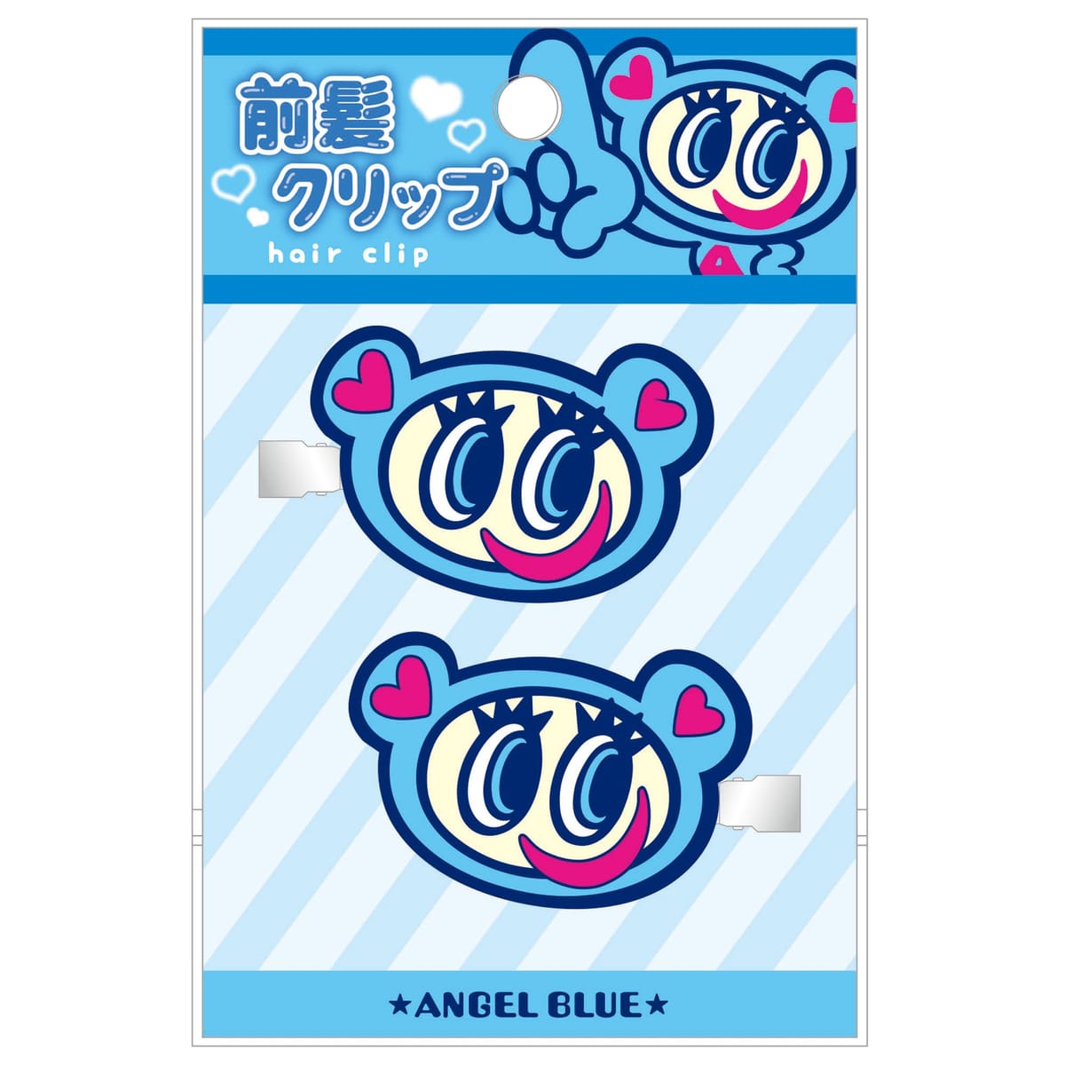 乐天商城 - ツジセル エンジェルブルー前髪クリップ ナカムラくん
