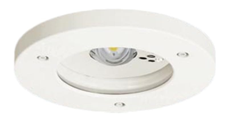 パナソニック(Panasonic) 天井埋込型 LED 非常用照明器具 昼白色 30分間タイプ 中天井用(～8m) 防湿型・防雨型 自己点検スイッチ付 リモコン自己点検機能付 埋込穴φ150 NNFB93716C ホワイト