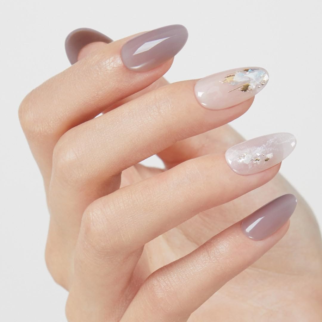 マジックプレス スモーキークォーツ ネイル 30チップ Magic Press Smoky Quartz Nail 30 Tips