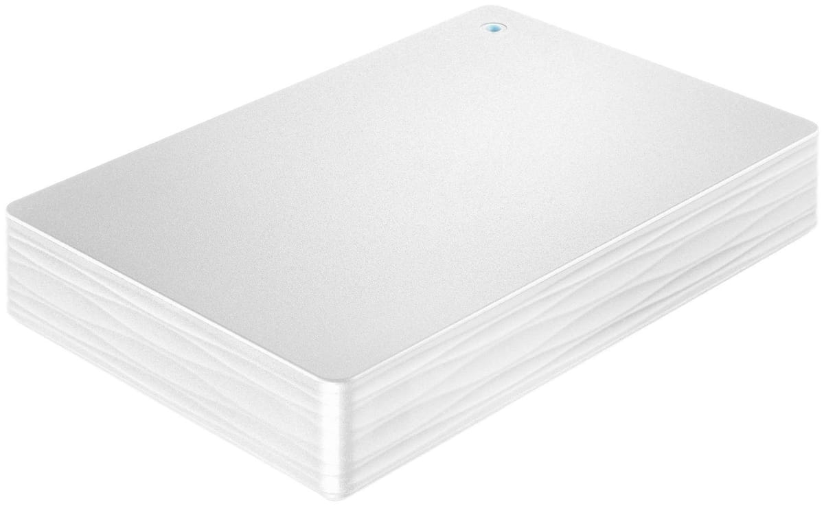 I-O DATA USB 3.1 Gen 1/2.0対応 ポータブルハードディスク 「カクうす Lite」 ホワイト 2TB HDPH-UT2DWR