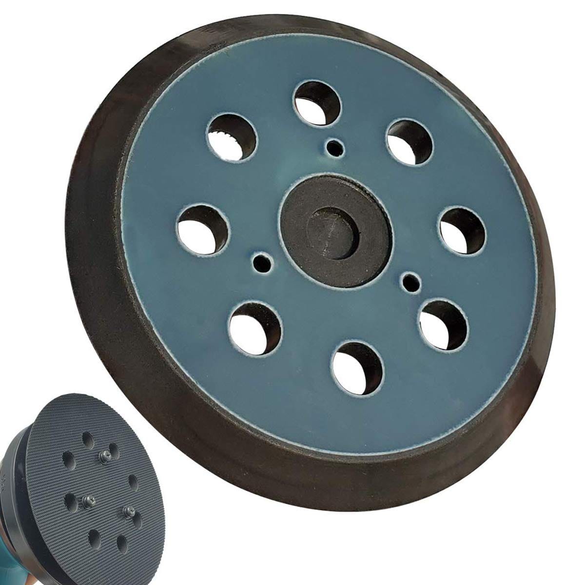 樂天商城 - Makita 743081-8、743051-7用交換用サンダーパッド - BO5041/K、BO5010/K、BO5030/K、BO5031/K、XOB01Zランダムオービタルサンダー用 - 標準5インチフックとループサンダーパッド