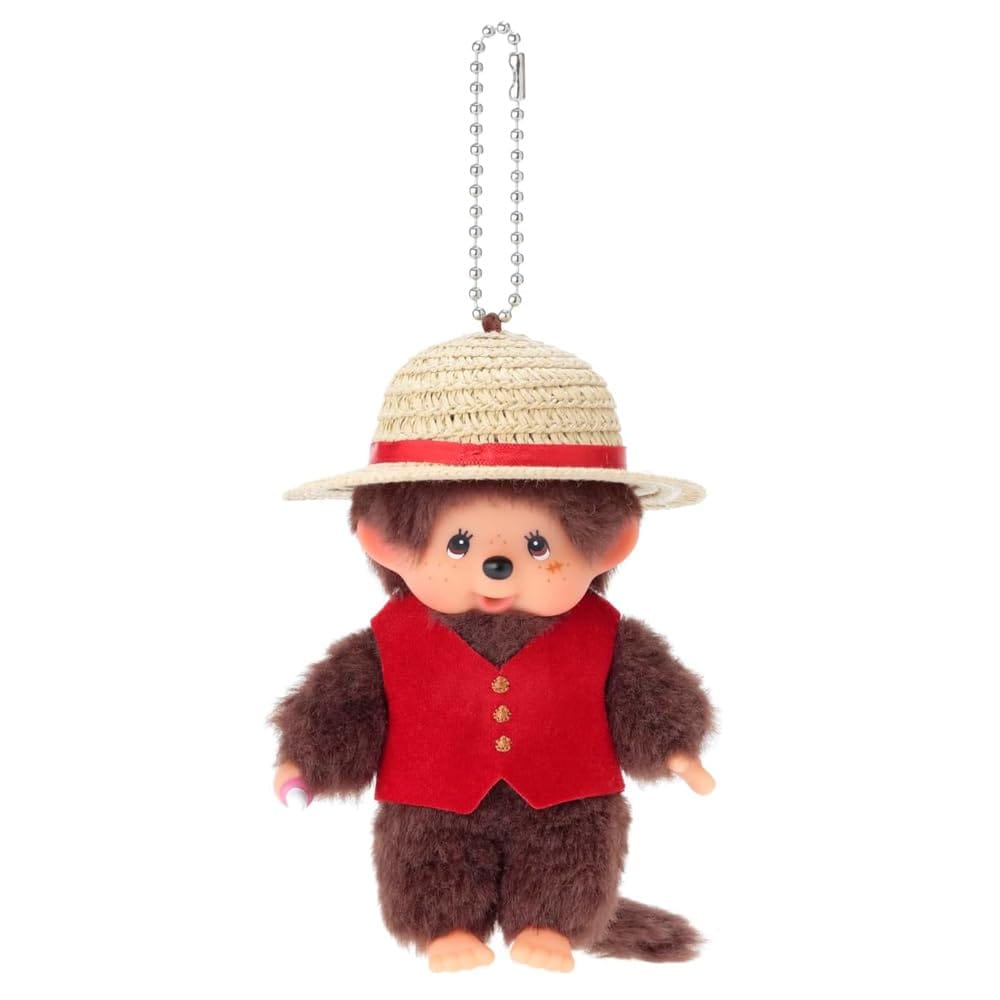 セキグチ(Sekiguchi) モンチッチ×NETFLIX ONE PIECE Season2 ルフィモンチッチ キーチェーン サイズ：H14×W8.5×D8.5cm 206063