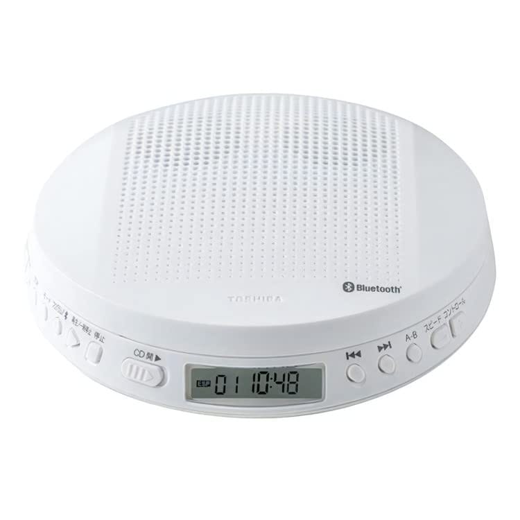 東芝 ポータブルCDプレーヤー ホワイト TY-P50(W)