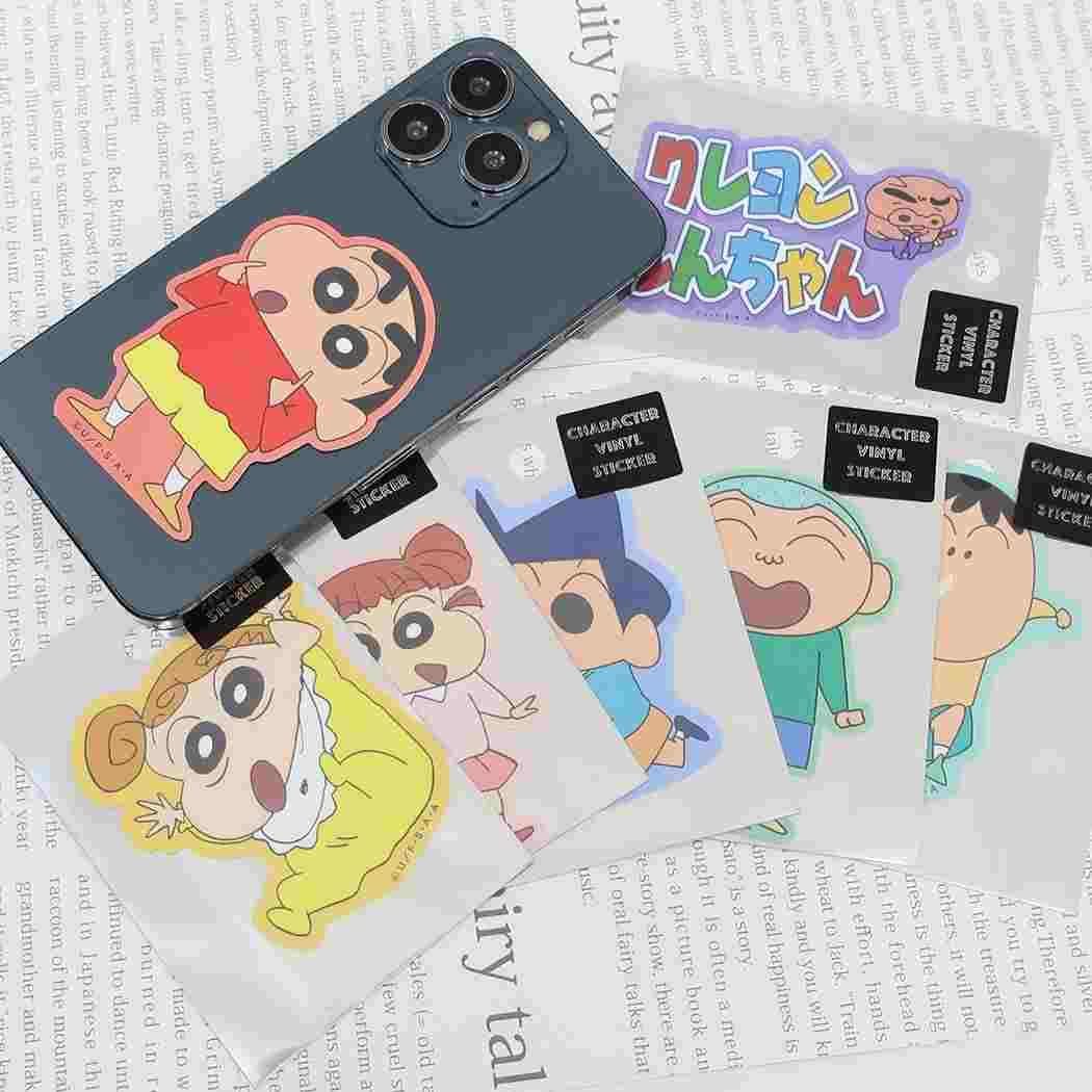 shop fuuのスモール・プラネット(Small Planet) クレヨンしんちゃん キャラクターステッカー しんのすけパステル｜アングル2