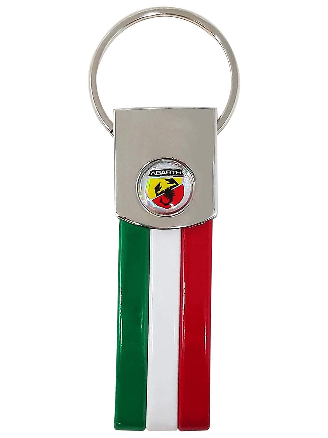 イタリア直輸入ABARHTキーホルダーアバルトファンならば小さいところもこだわりたい一品イタリア アバルト オフィシャルグッズ メイド・イン・イタリア製品寸法：約 9 cm x 3.5 cmアバルト ABARTH イタリア車 鍵 カーアクセサリー キーホルダー (イタリアンカラー) アバルト ABARTH イタリア車 鍵 カーアクセサリー キーホルダー (イタリアンカラー)