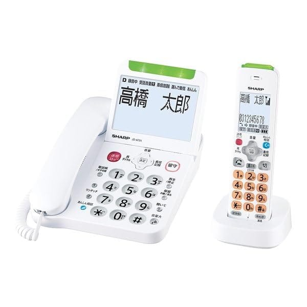 着信（呼出）音量切替:6段階・切受話 / 送話 音量切替:12段階 / 3段階名前確認機能:自動聞いてから応答通話録音:自動 最大120分（1件10分まで、最大100件）留守録・録音時間 / 録音件数:最大約30分 / 50件