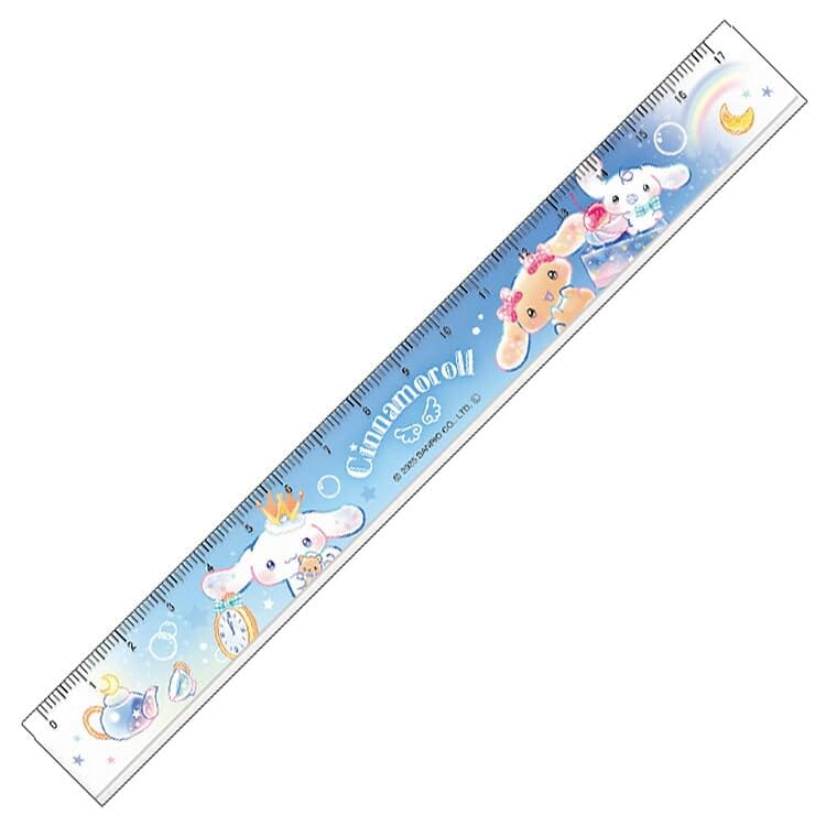 乐天商城 - クラックス シナモロール スリム17cm定規 ブルードリーム 339090 新学期 文具・雑貨コレクション 入学準備