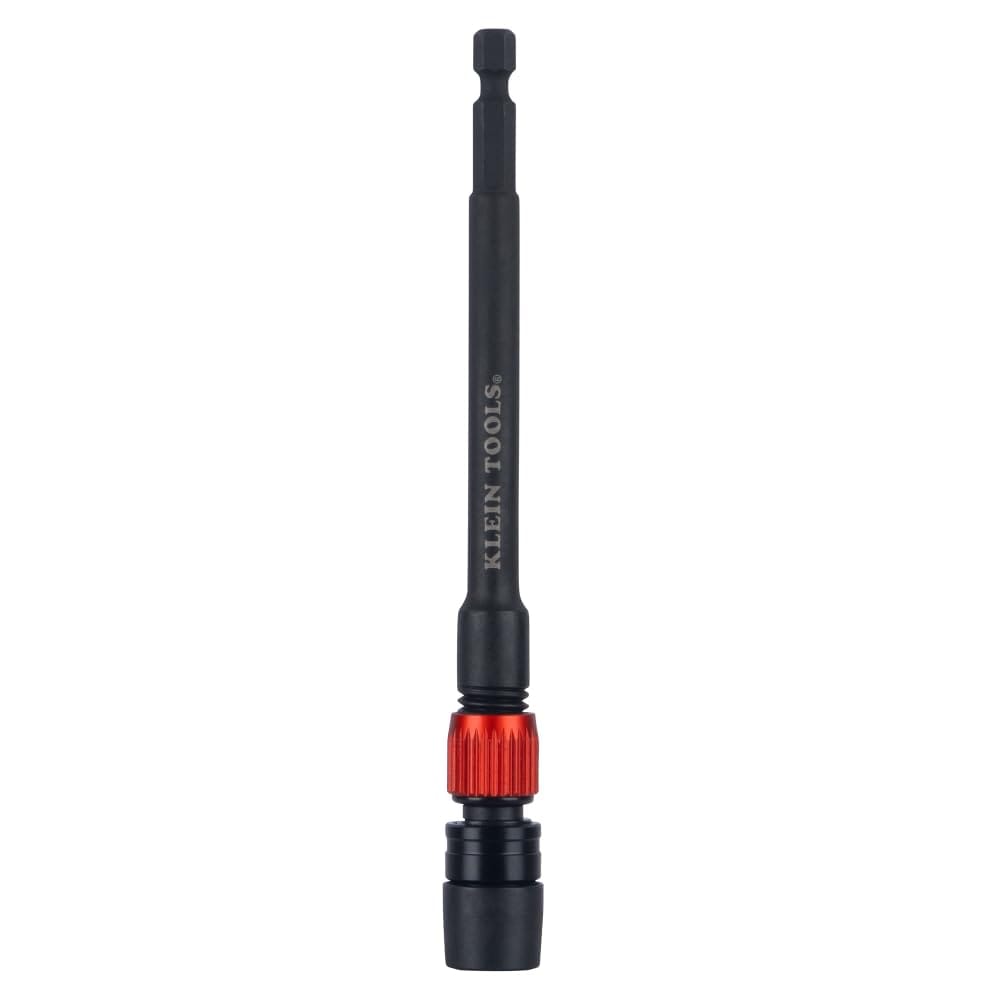 樂天商城 - Klein Tools 31088 6インチデュアルロックエクステンション、1/4インチ六角シャンクインパクトビットホルダー、クイックリリースクロックメカニズム、セカンダリツイストロック付き、インパクトドライバーとドリルに対応