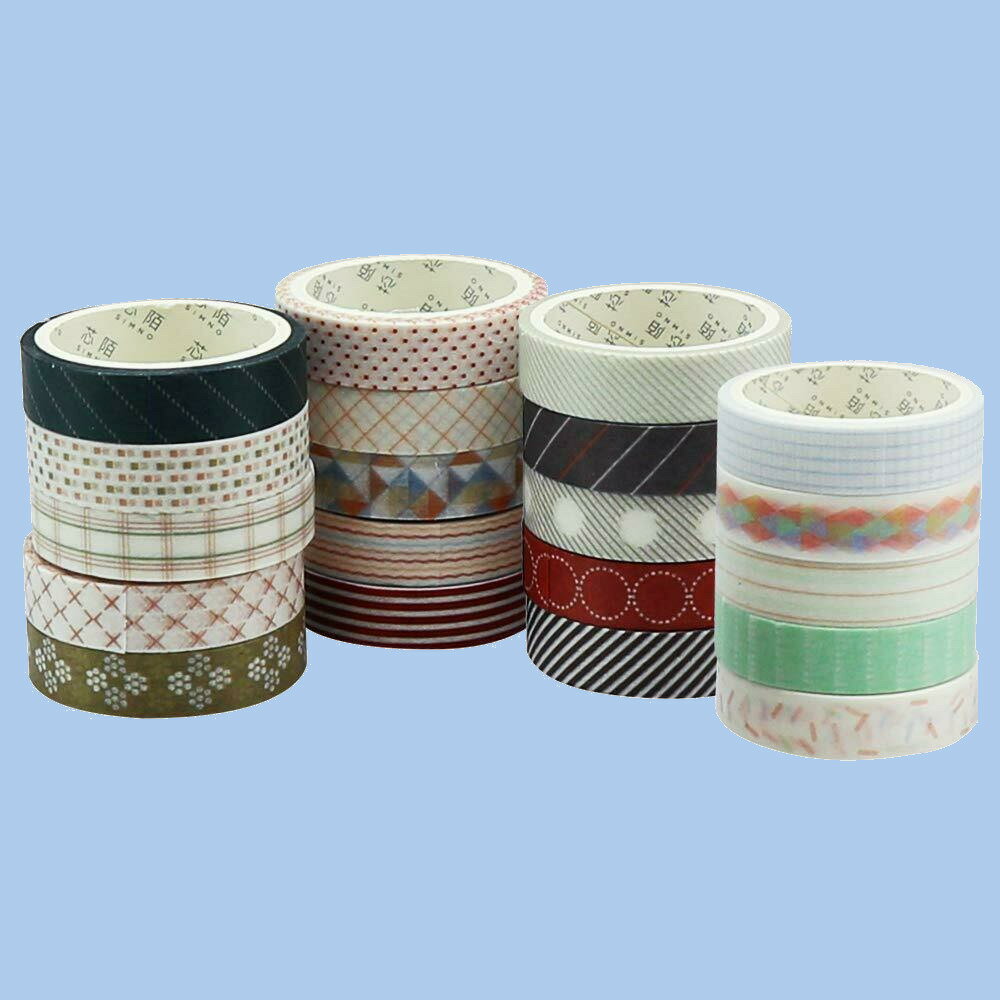 マスキングテープ セット 1cm マステ おしゃれ マスキング テープ 10mm デコテープ 柄 可愛い かわいい 細い ハンドメイド デコレーション クラフト...