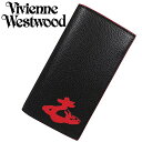ヴィヴィアン・ウエストウッド Vivienne Westwood 長財布 BLACK/RED N204 MELIH 51050050 ギフト プレゼント 贈答品