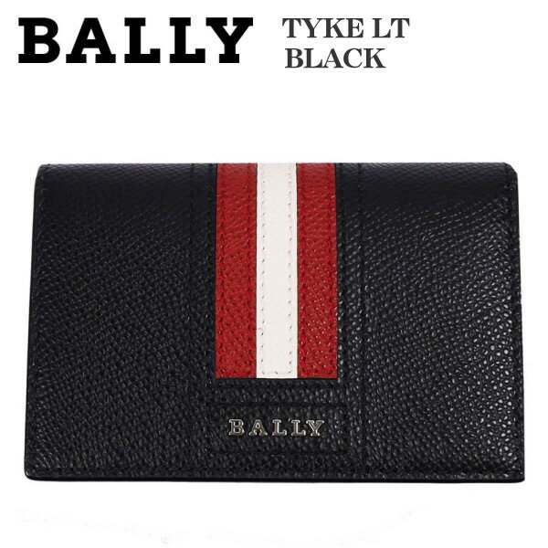 バリー BALLY バリー カードケース パスケース ブラック BALLY TYKE LT BLACK 6218025 ギフト プレゼント 贈答品