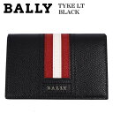 バリー BALLY バリー カードケース パスケース ブラック BALLY TYKE LT BLACK 6218025 ギフト プレゼント 贈答品