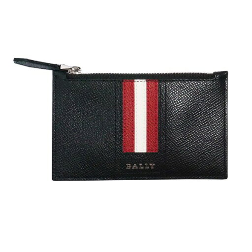 バリー BALLY カードケース パスケース ブラック ファスナー開閉小銭入れ付き LETTERING TSP TENLEY LT BLACK 6221811 バリー BALLY カードケース パスケース ブラック ファスナー開閉小銭入れ付き LETTERING TSP TENLEY LT BLACK 6221811