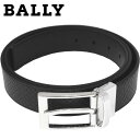 バリー BALLY メンズベルト リバーシブルベルト 型押しブラック ブラック 6302295 イタリー製 ギフト プレゼント 贈答品 記念品 就職祝い 昇進祝...