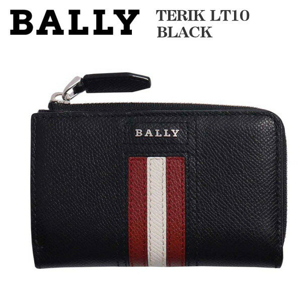 バリー バリー メンズ財布 コンパクイト財布 小銭入れ付きカードケース ブラック BALLY TERIK LT/10 BLACK 6235671 ギフト プレゼント 贈答品