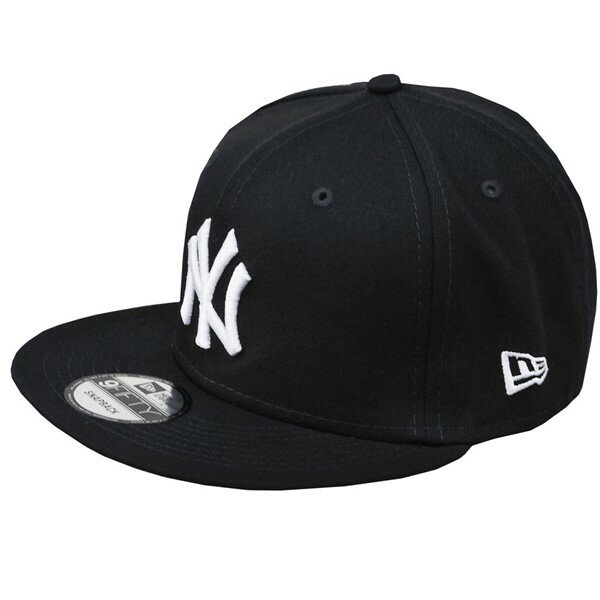 ニューヨーク ヤンキース スナップバックキャップ ブラック BASIC NEW ERA 9TWENTY ストラップバックキャップ MLB11591024