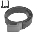 ダンヒル DUNHILL メンズベルト 型押しブラック/ブラック オートロックベルト リバーシブルタイプ イタリー製 DU21F4A10CH ギフト プレゼント...