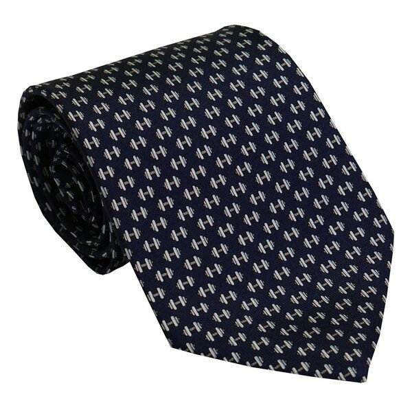 サルバトーレ フェラガモ salvatore ferrgamo ネクタイ ネイビー系 シルク100% イタリー製 723451 ギフト プレゼント 贈答品 記念品