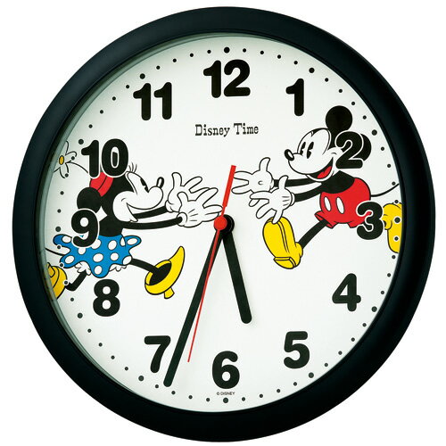 Disney Time ディズニータイム ミッキー＆ミニー SEIKO 掛け時計 FW571K ギフト プレゼント 誕生日 入園祝い