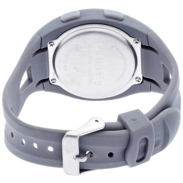 ランニングウオッチ 心拍計測 プッシュボタン式 腕時計 ソーラス SOLUS メンズ腕時計 Leisure 930-003 グレー ギフト プレゼント